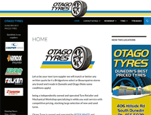 Tablet Screenshot of otagotyres.co.nz